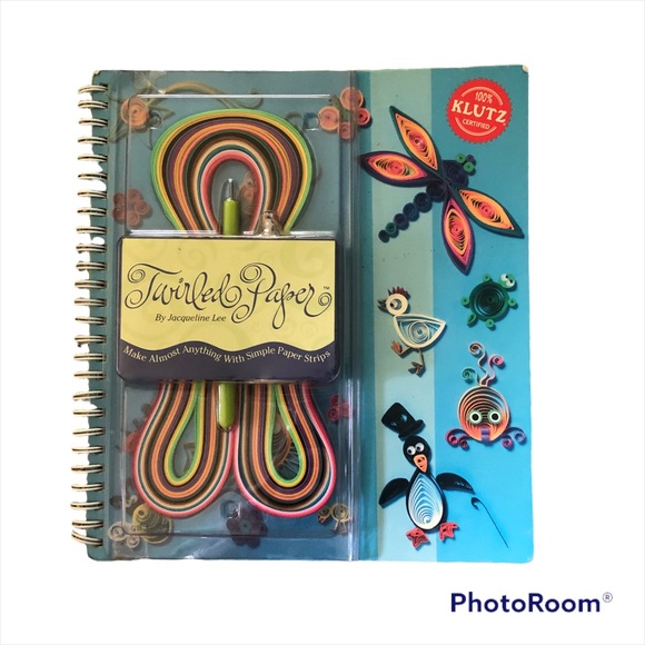 klutz Toys New Origami Twirled Paper Craft Book Kit Poshmark